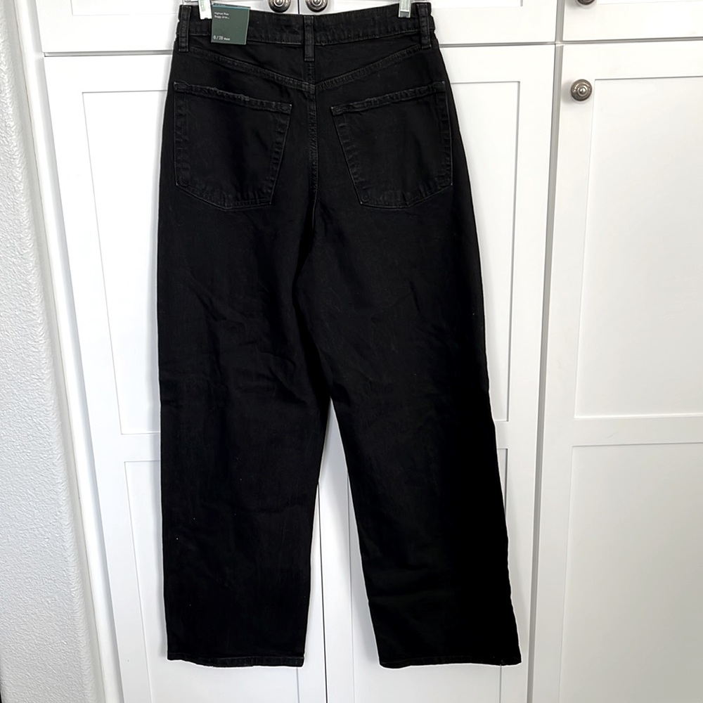Wild Fable Women Distressed Highest Rise BAGGY Jeans Size 4 NWT - Picture 4 of 4